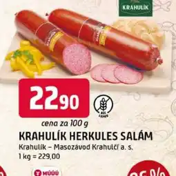 Trefa Krahlík herkules salám nabídka