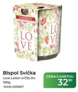 Tamda Foods Bispol Svíčka Love Letter sn72s-04 nabídka