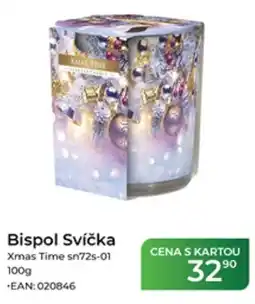 Tamda Foods Bispol Svíčka Xmas Time sn72s-01 nabídka