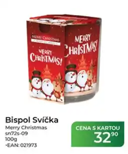 Tamda Foods Bispol Svíčka Merry Christmas nabídka