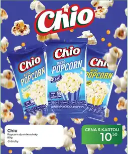 Tamda Foods Chio popcorn do mikrovlnky nabídka