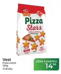 Tamda Foods Vest pizza snack nabídka