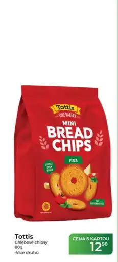 Tamda Foods Tottis chlebové chipsy nabídka