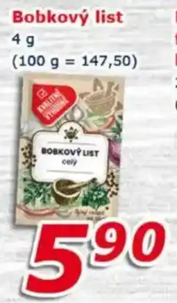 ESO MARKET Bobkový list celý nabídka