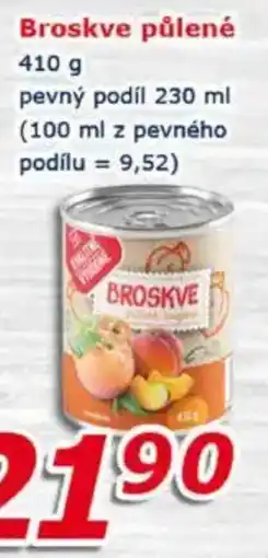 ESO MARKET Broskve půlené nabídka