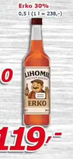 ESO MARKET Lihomil erko 30% nabídka