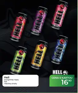 Tamda Foods Hell energetický nápoj nabídka