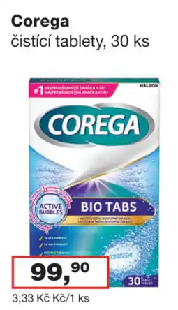 Ráj drogerie Corega čistící tablety nabídka