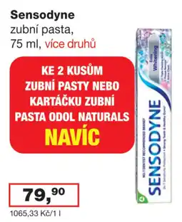 Ráj drogerie Sensodyne zubní pasta nabídka