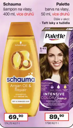 Ráj drogerie Schwarzkopf Schauma Argan Oil & Repair nabídka