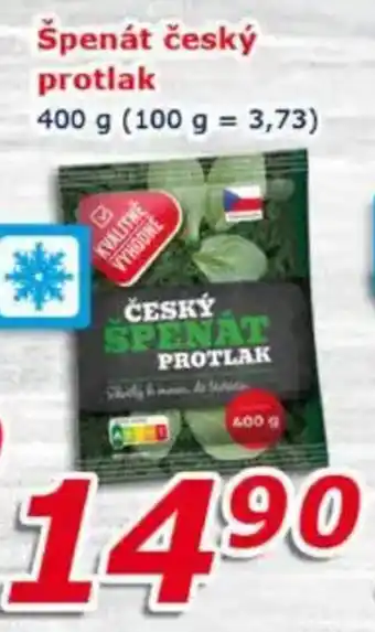 Český špenát protlak