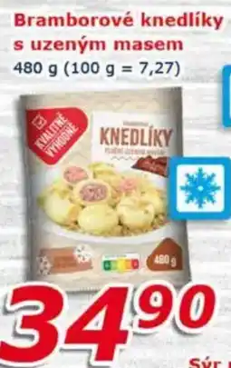 ESO MARKET Knedlíky s uzeným masem nabídka