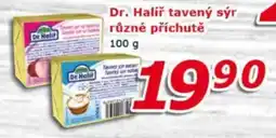 ESO MARKET Dr. Haliř tavený sýr různé příchutě nabídka