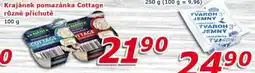 ESO MARKET Krajánek pomazánka cottage různé příchutě nabídka