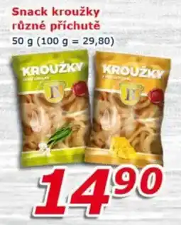 ESO MARKET Kroužky různé příchutě nabídka