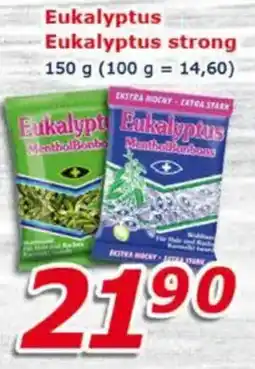 ESO MARKET Eukalyptus MentholBonbons nabídka