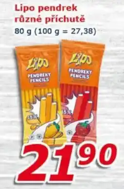 ESO MARKET Lipo pendrek různé příchutě nabídka