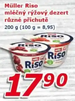 ESO MARKET Müller Riso mléčný rýžový dezert různé příchutě nabídka