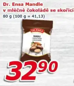 ESO MARKET Dr. Ensa mandle v mléčné čokoládě se skořicí nabídka
