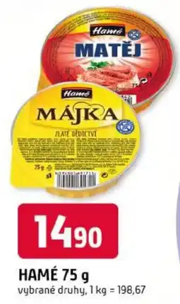 Trefa Hamé májka nabídka