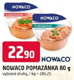 Trefa Nowaco pomazánka nabídka