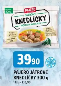 Trefa Pajero játrové knedlíčky nabídka