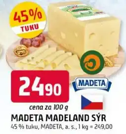 Trefa Madeta madeland sýr nabídka