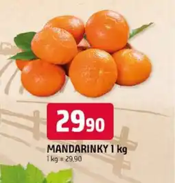Trefa mandarinky nabídka