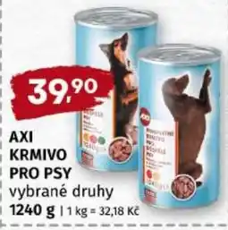 Trefa Axi krmivo pro psy vybrané druhy nabídka