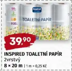 Trefa Inspired toaletní papír nabídka