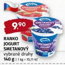 Trefa Ranko jogurt smetanový nabídka