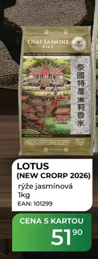 Tamda Foods Lotus rýže jasmínová nabídka