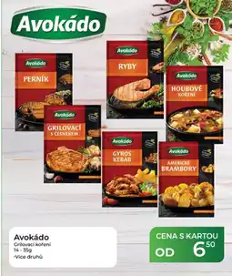 Tamda Foods Avokádo grilovací koření nabídka