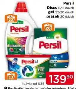 TOP drogerie Persil Discs gel prášek nabídka