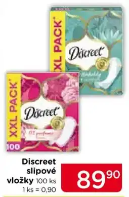 TOP drogerie Discreet slipové vložky nabídka