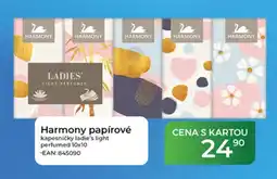 Tamda Foods Harmony papírové kapesníčky ladie's light perfumed nabídka