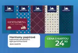 Tamda Foods Harmony papírové kapesníčky gentlemen's light perfumed nabídka