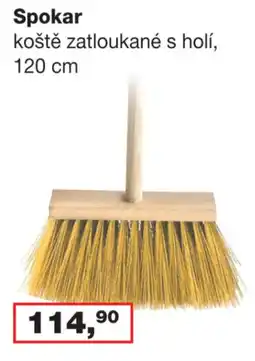 Ráj drogerie Spokar košťe zatloukané s holí nabídka