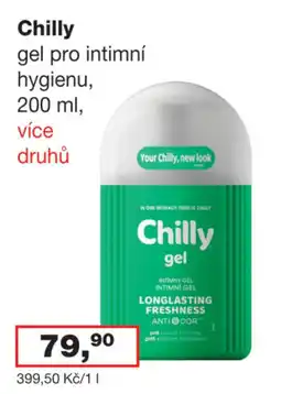 Ráj drogerie Chilly gel pro intimní hygienu nabídka