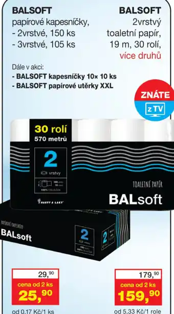 Balsoft toaletní papír