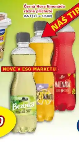 ESO MARKET Černá Hora limonáda nabídka