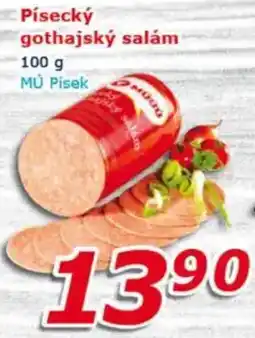ESO MARKET MÚ Písek písecký gothajský salám nabídka