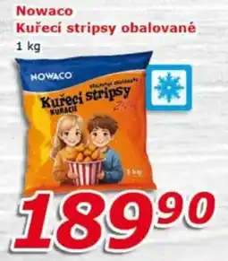 ESO MARKET Nowaco kuřecí stripsy obalované nabídka