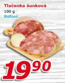 ESO MARKET Bidfood tlačenka šunková nabídka