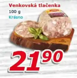 ESO MARKET Krásno venkovská tlačenka nabídka