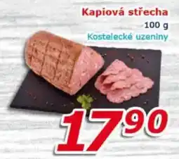 ESO MARKET Kostelecké uzeniny Kapiová střecha nabídka