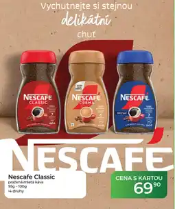 Tamda Foods Nescafe Classic nabídka