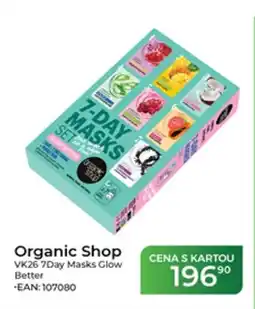 Tamda Foods Organic Shop 7Day Masks Glow Better nabídka
