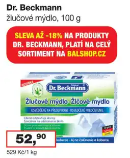 Ráj drogerie Dr. Beckmann žlučové mýdlo nabídka