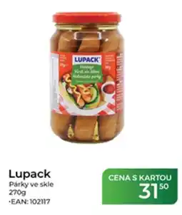 Tamda Foods Lupack párky ve skle nabídka